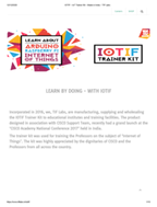 Weekday Program: IOTIF Trainer Kit
